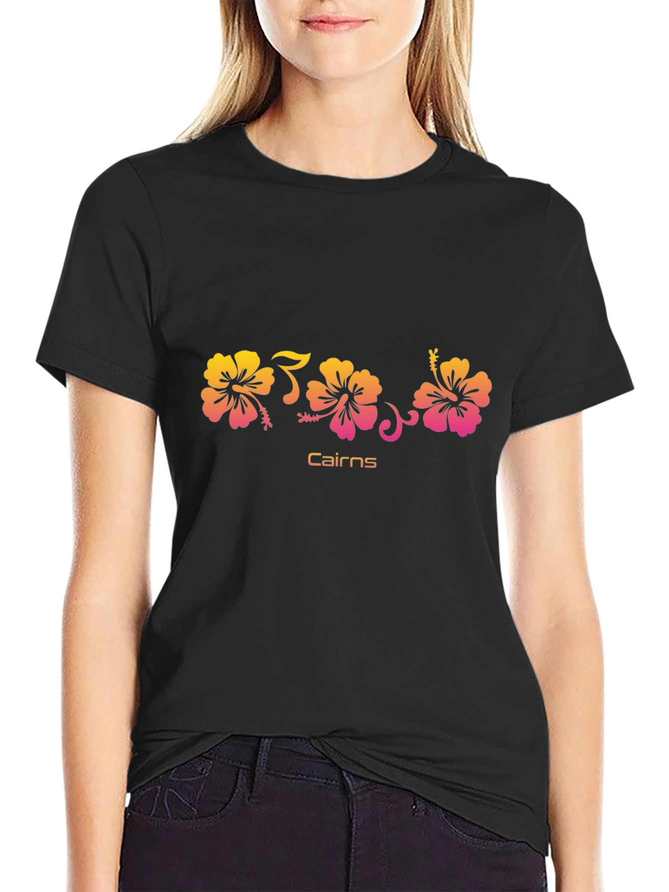 Cairns Tropical Hibiscus T-Shirt