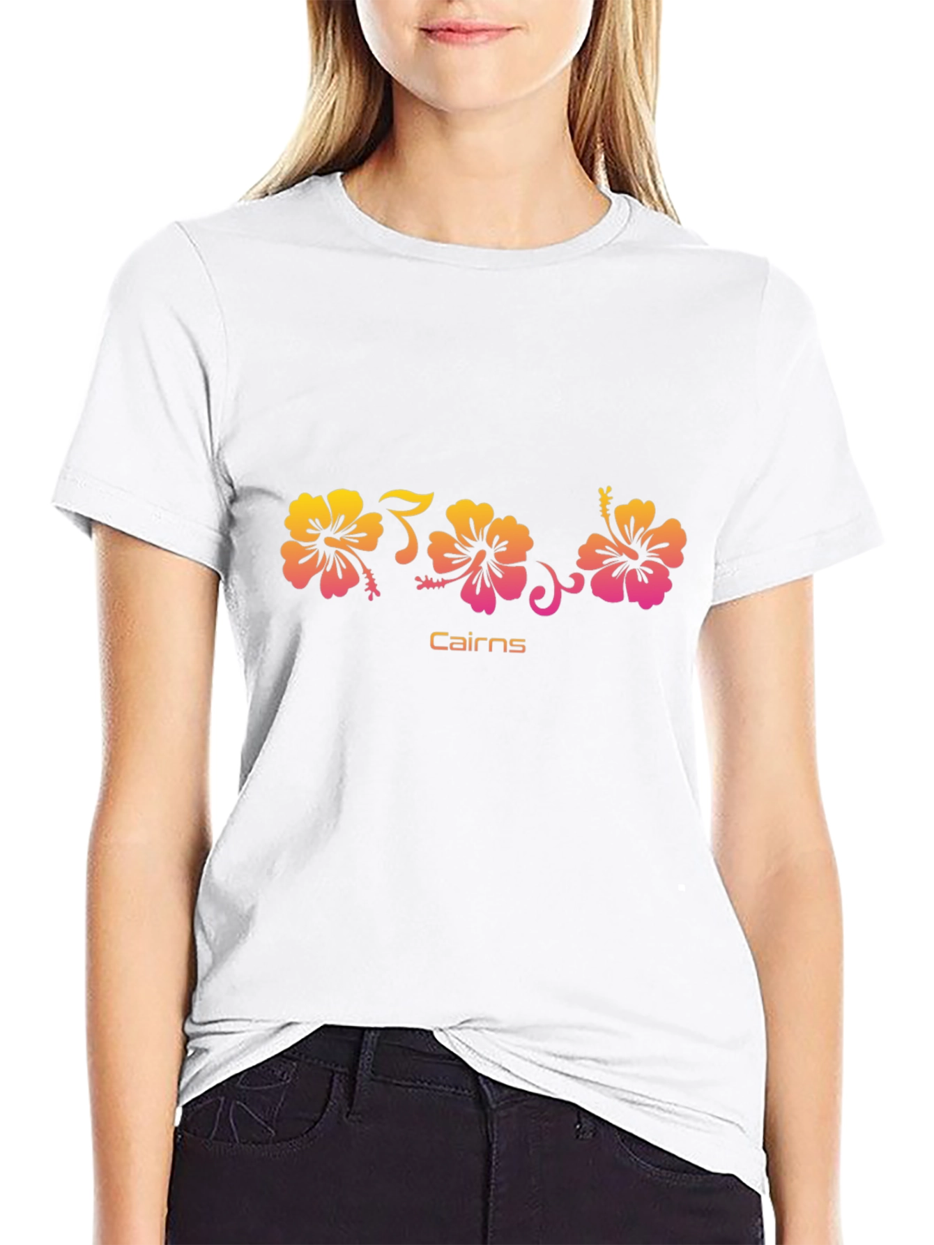 Cairns Tropical Hibiscus T-Shirt