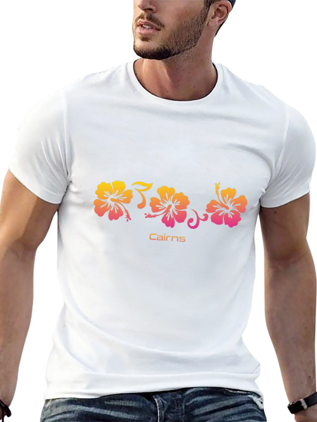 Cairns Tropical Hibiscus T-Shirt