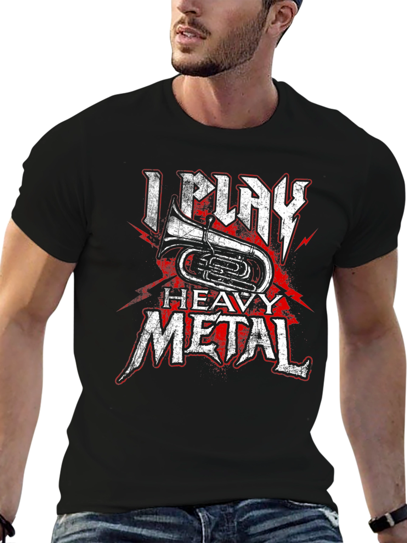 I Play Heavy Metal Tuba T-Shirt