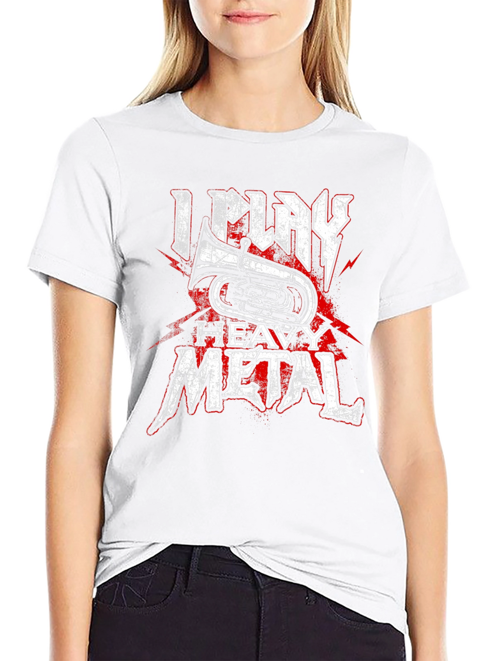 I Play Heavy Metal Tuba T-Shirt