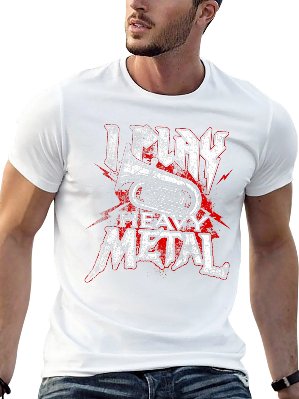 I Play Heavy Metal Tuba T-Shirt