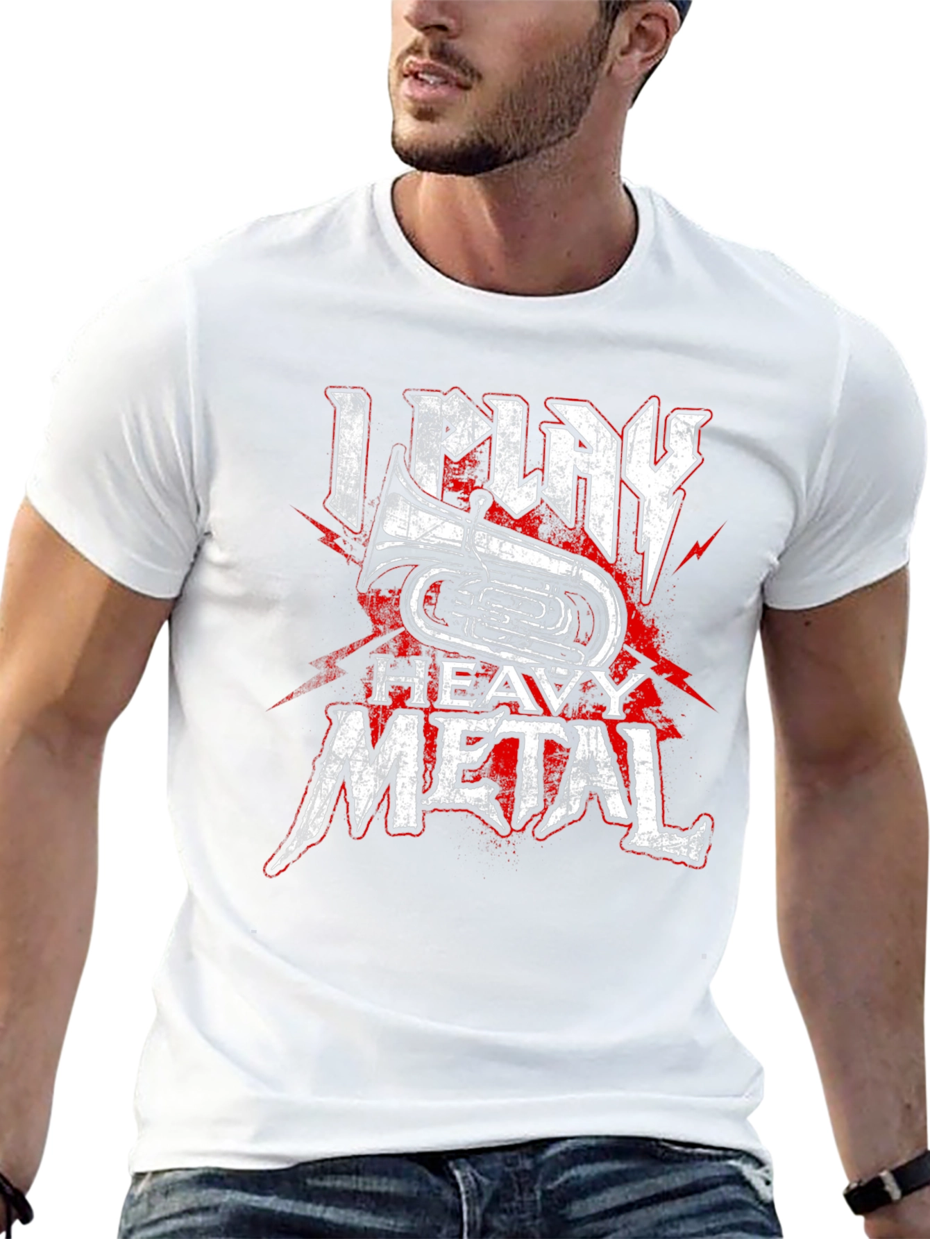 I Play Heavy Metal Tuba T-Shirt