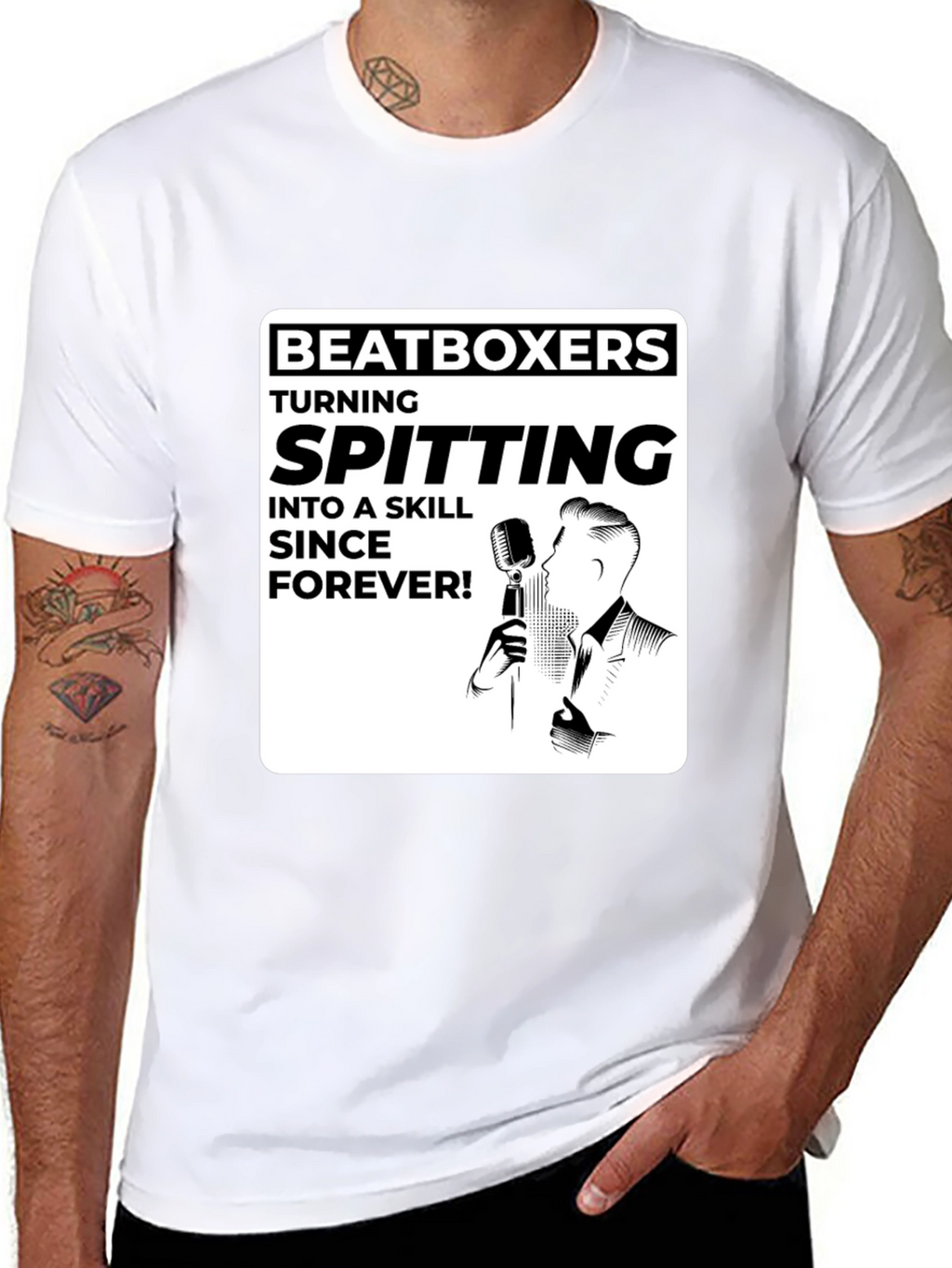 Beatboxer Spitting Skill Forever T-Shirt