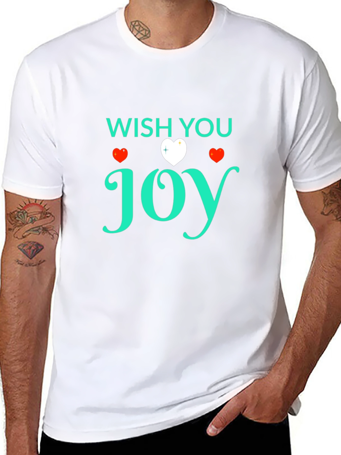 Wish You Joy Graphic T-Shirt