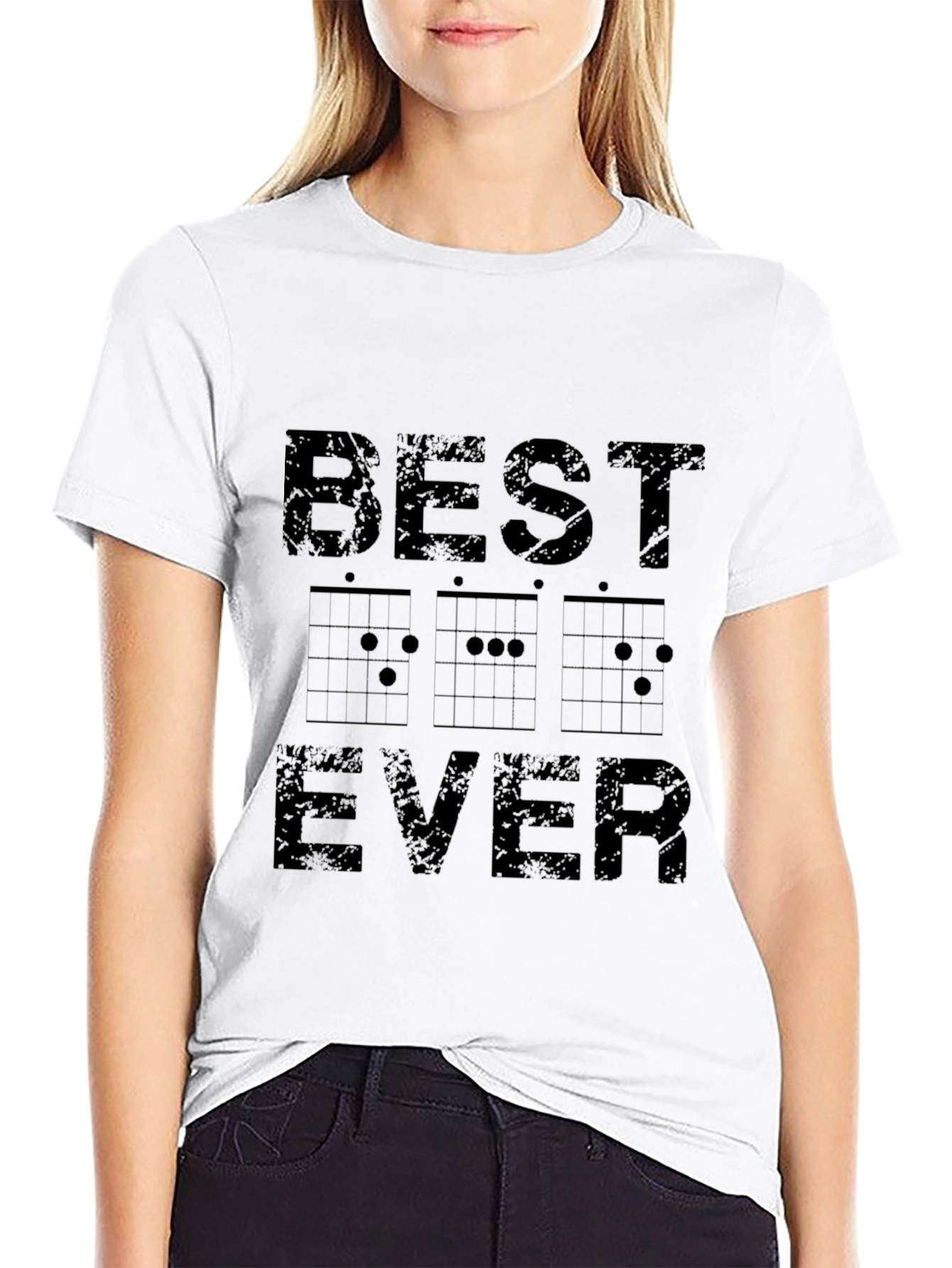 Best Guitar Chords Ever Black T-Shirt