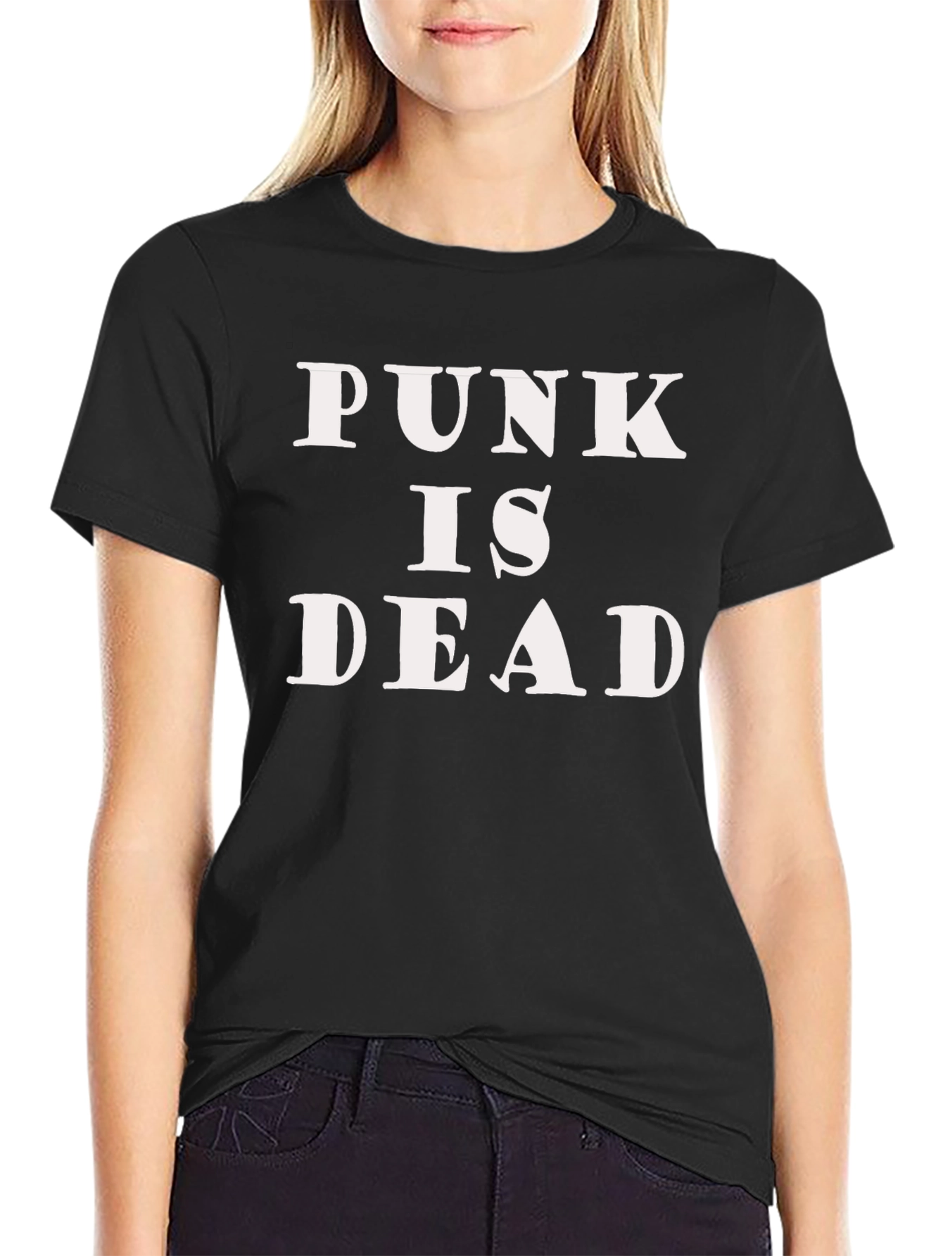 Punk is Dead Graphic Tee - Black