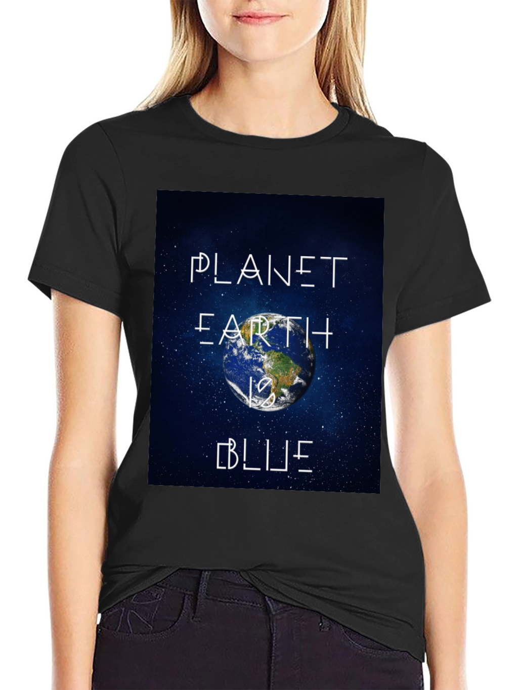 Planet Earth is Blue Graphic T-Shirt