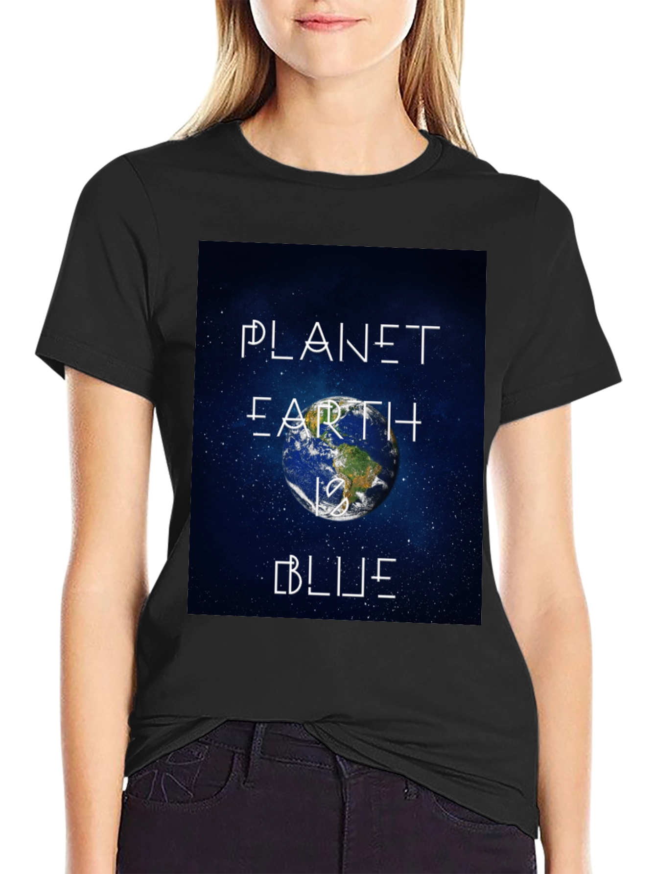 Planet Earth is Blue Graphic T-Shirt