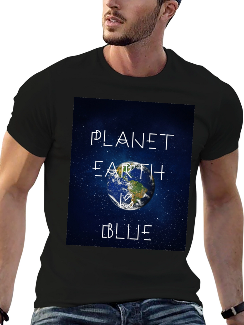 Planet Earth is Blue Graphic T-Shirt