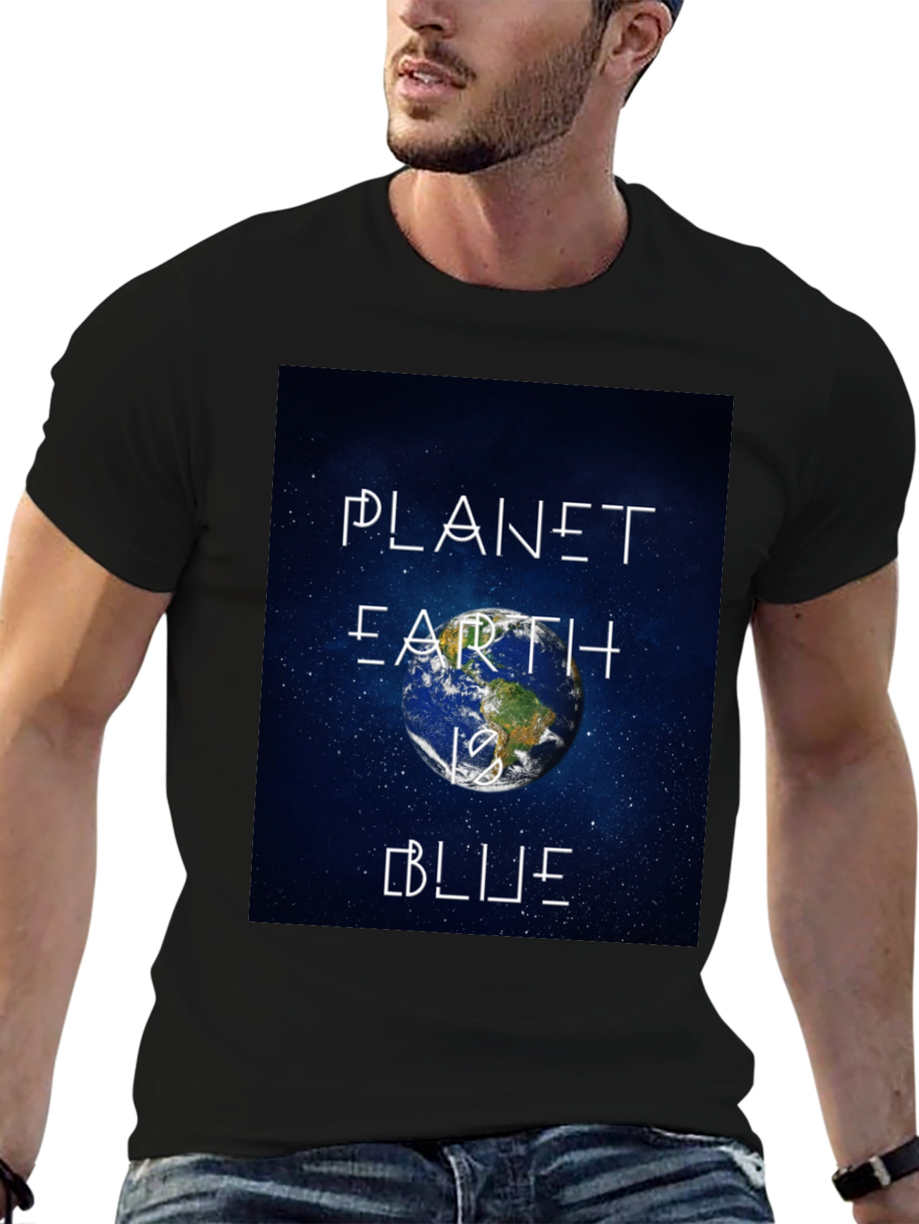 Planet Earth is Blue Graphic T-Shirt