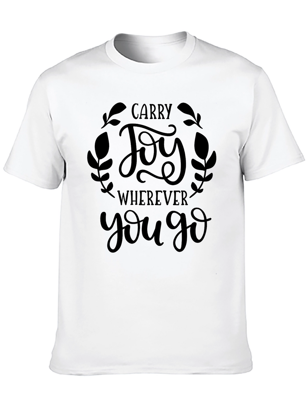 Carry Joy Graphic Tee - Soft Cotton Blend
