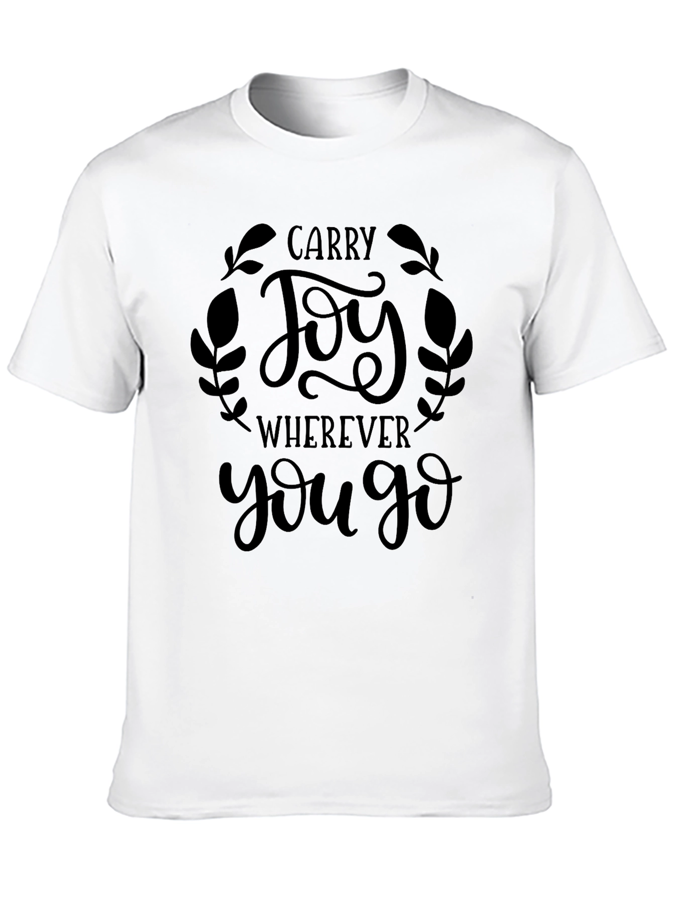 Carry Joy Graphic Tee - Soft Cotton Blend