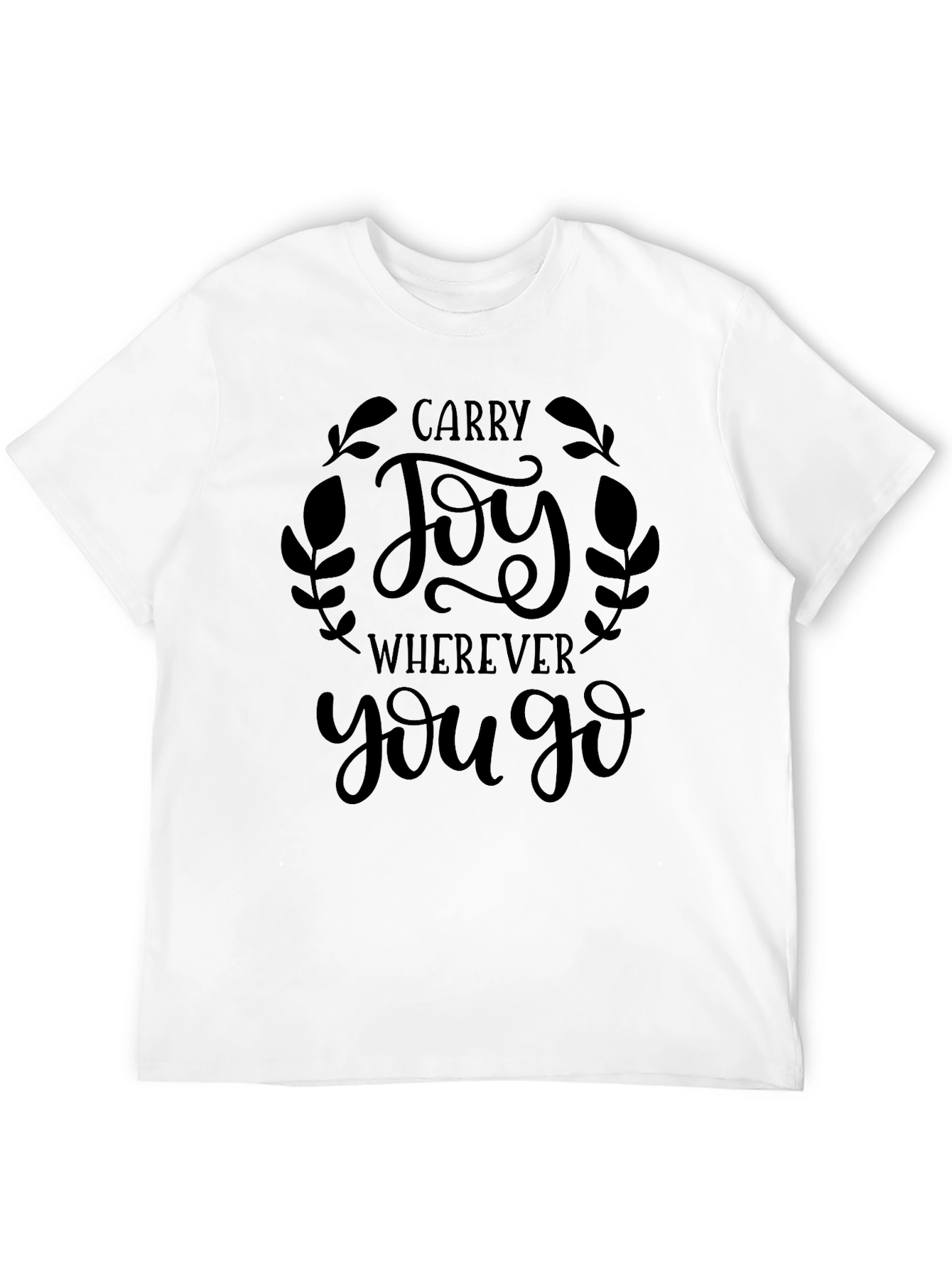 Carry Joy Graphic Tee - Soft Cotton Blend