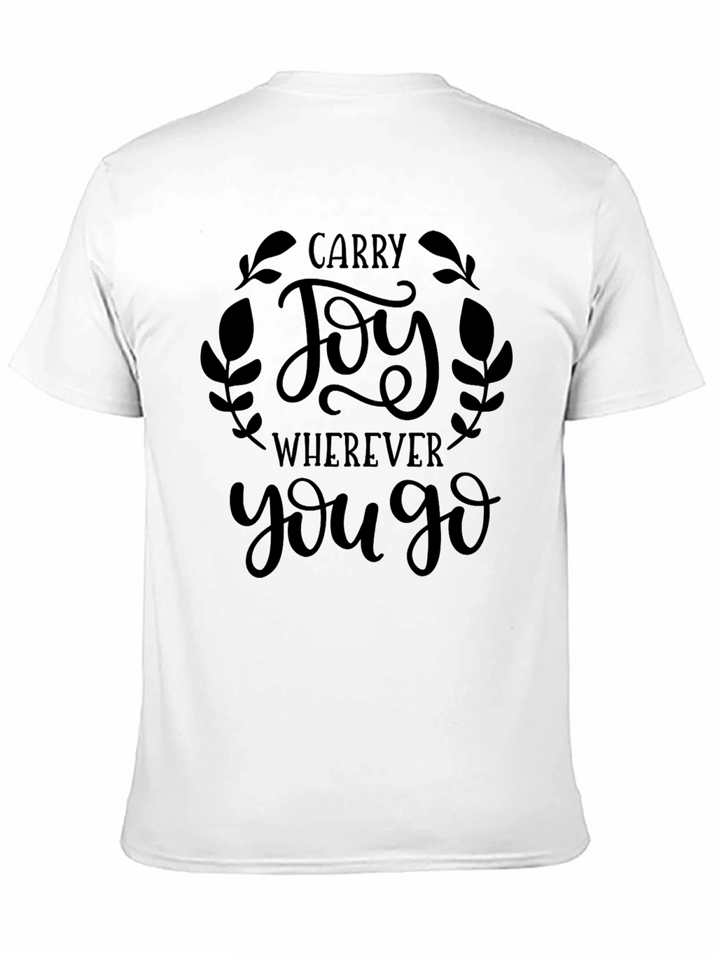 Carry Joy Graphic Tee - Soft Cotton Blend