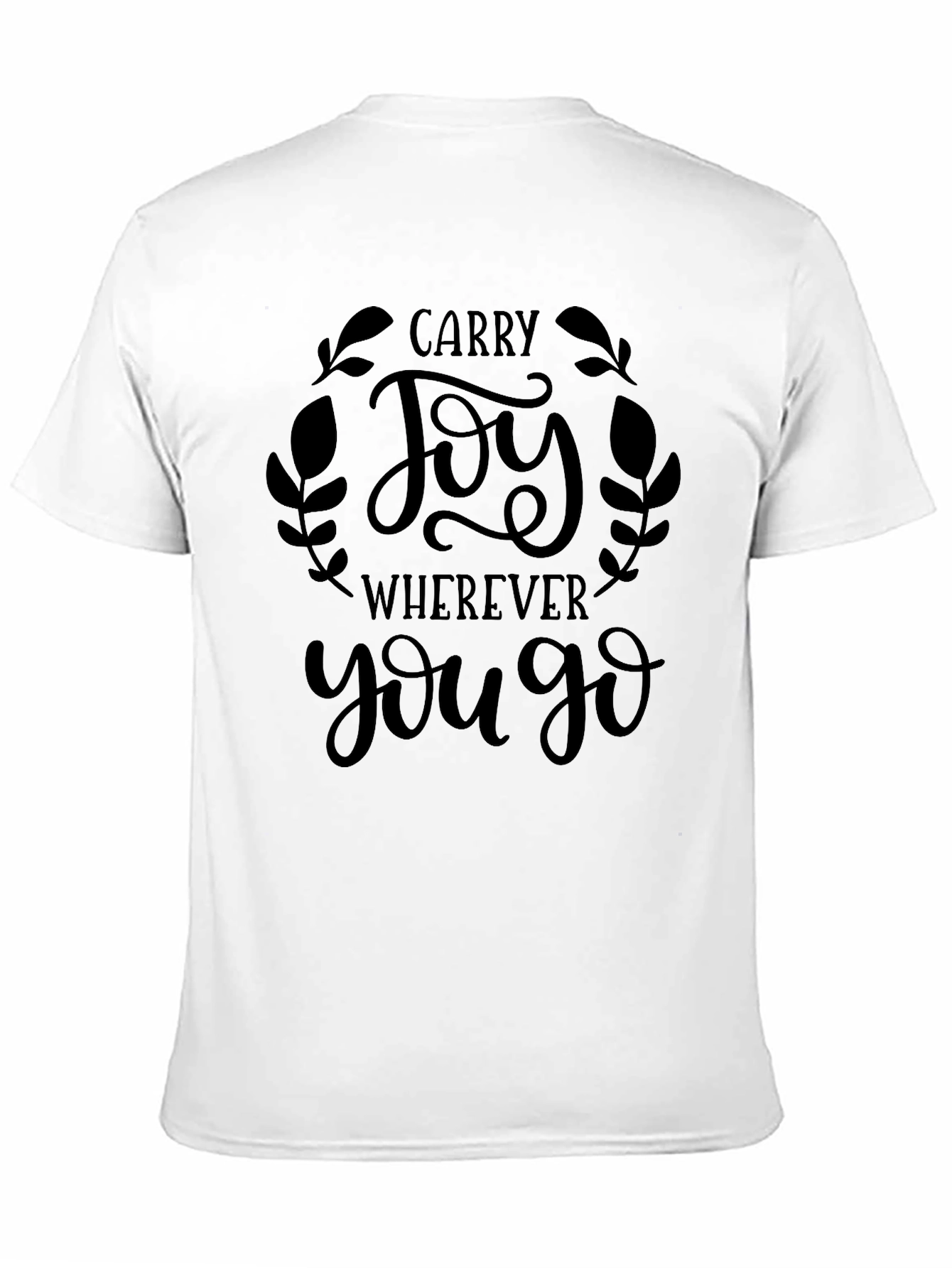 Carry Joy Graphic Tee - Soft Cotton Blend