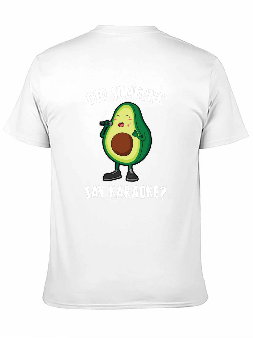 Karaoke Avocado Graphic T-Shirt