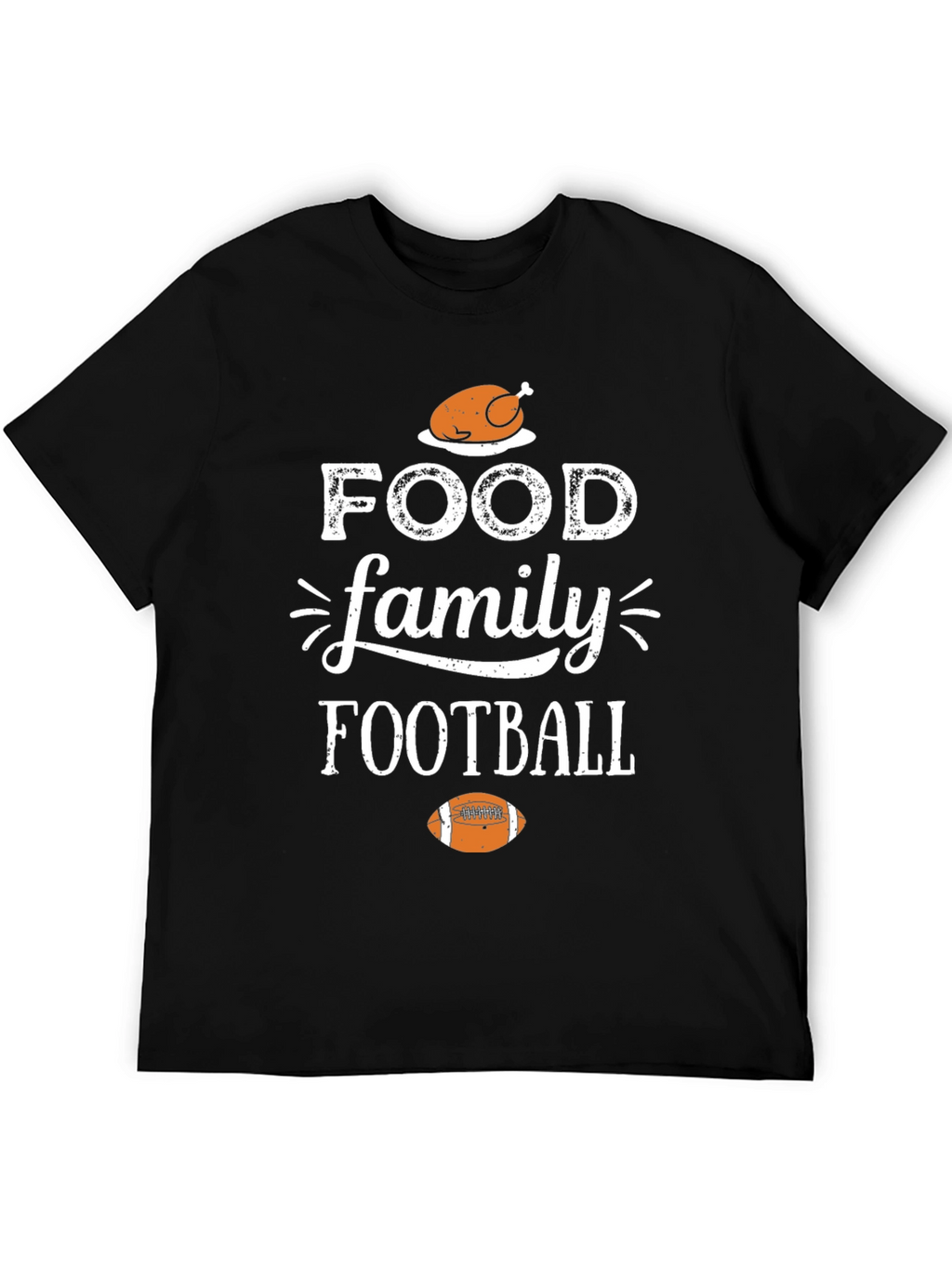 Food Family Football Thanksgiving T-Shirt