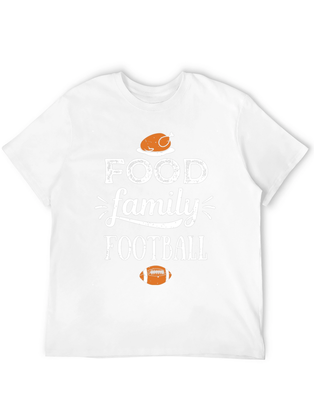 Food Family Football Thanksgiving T-Shirt