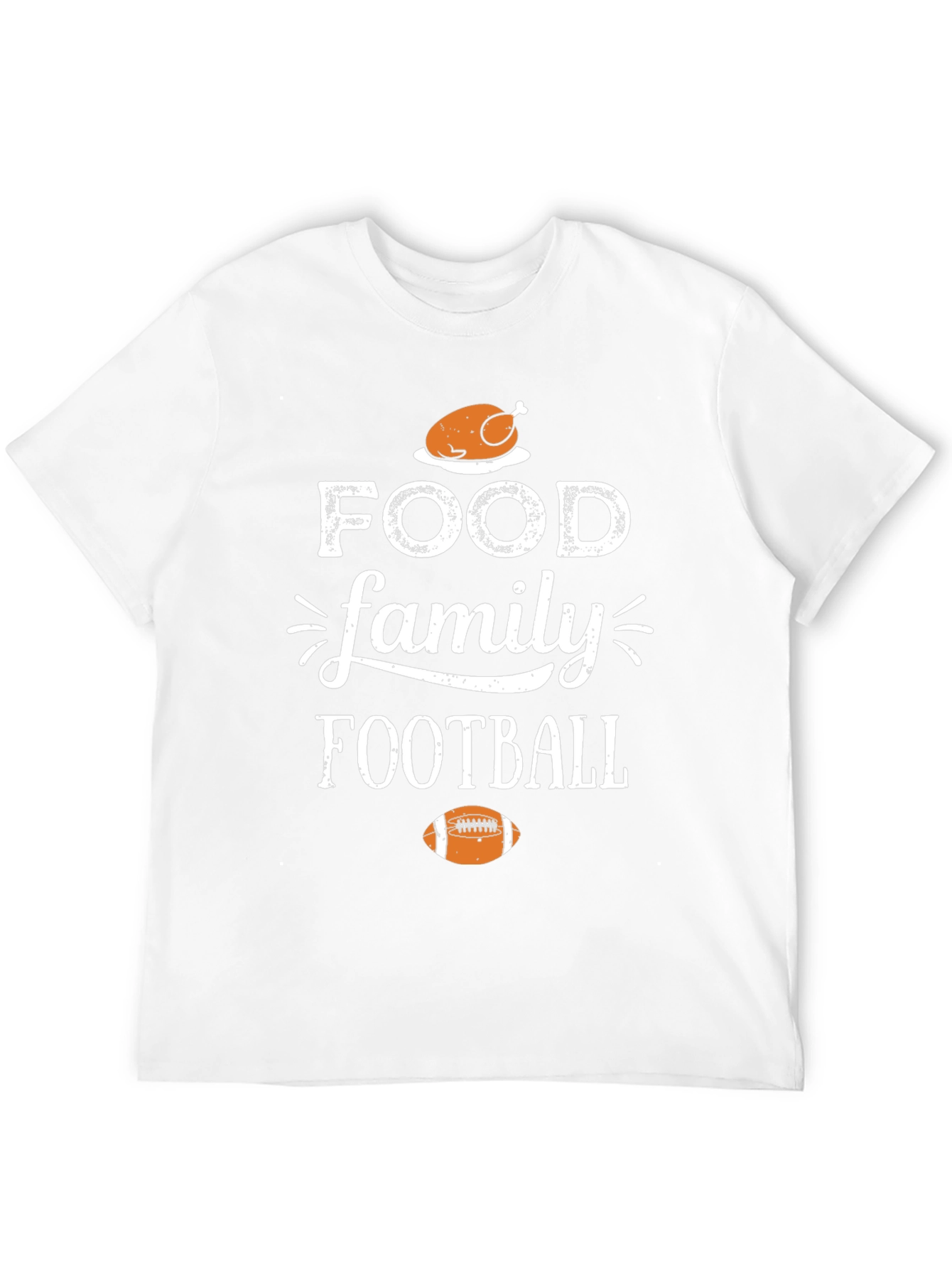 Food Family Football Thanksgiving T-Shirt