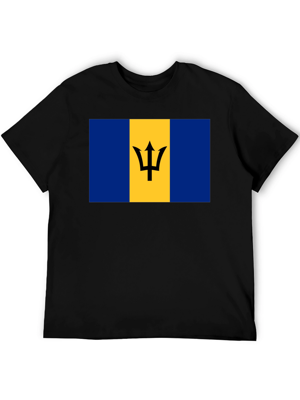 Barbados Flag T-Shirt -  Unisex Crew Neck Tee