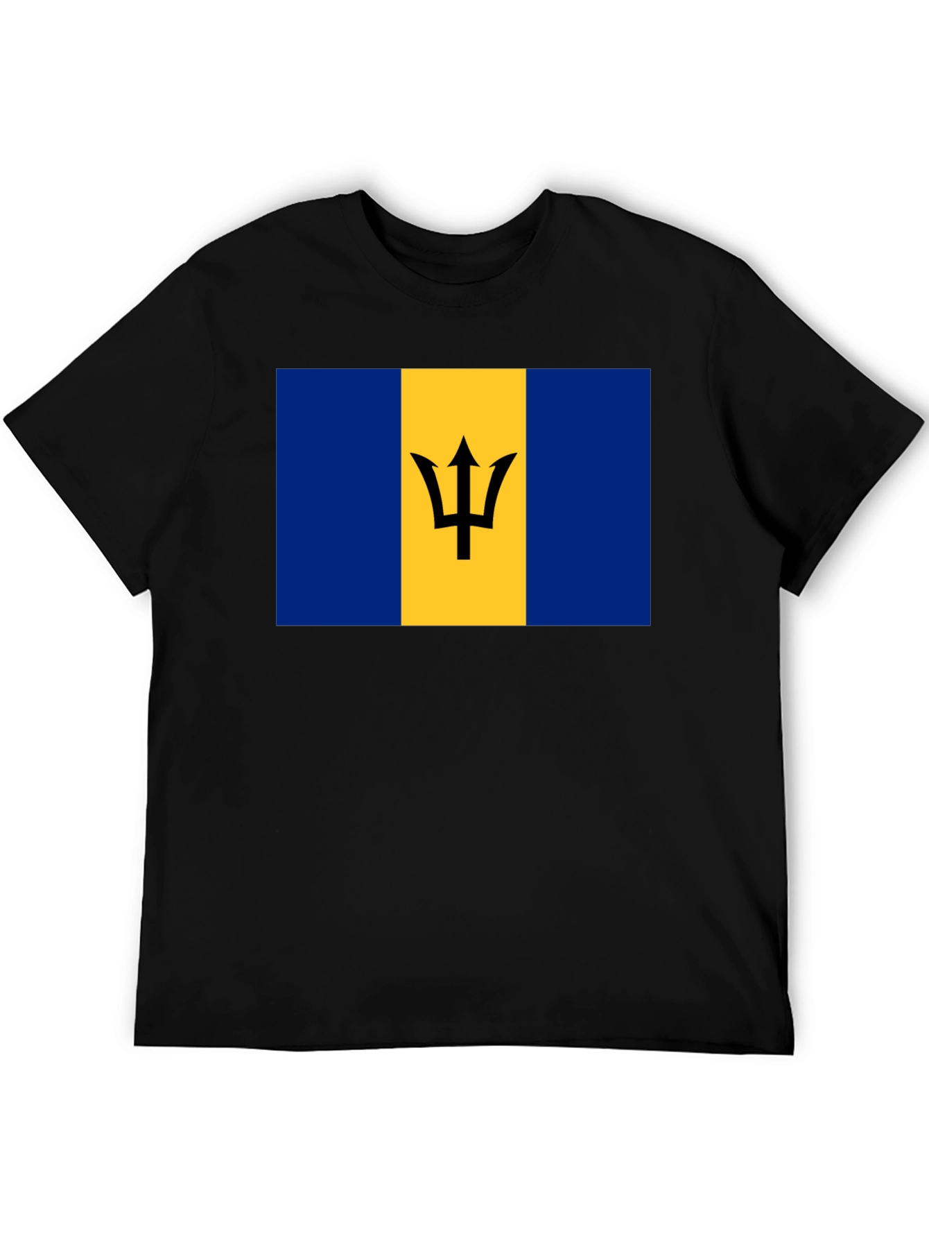 Barbados Flag T-Shirt -  Unisex Crew Neck Tee
