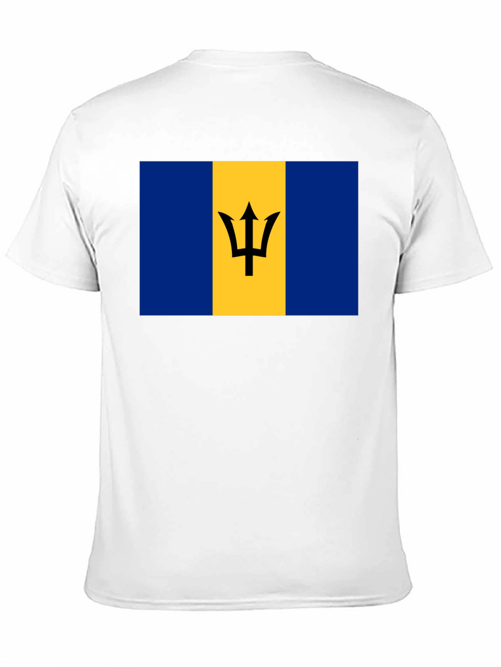 Barbados Flag T-Shirt -  Unisex Crew Neck Tee