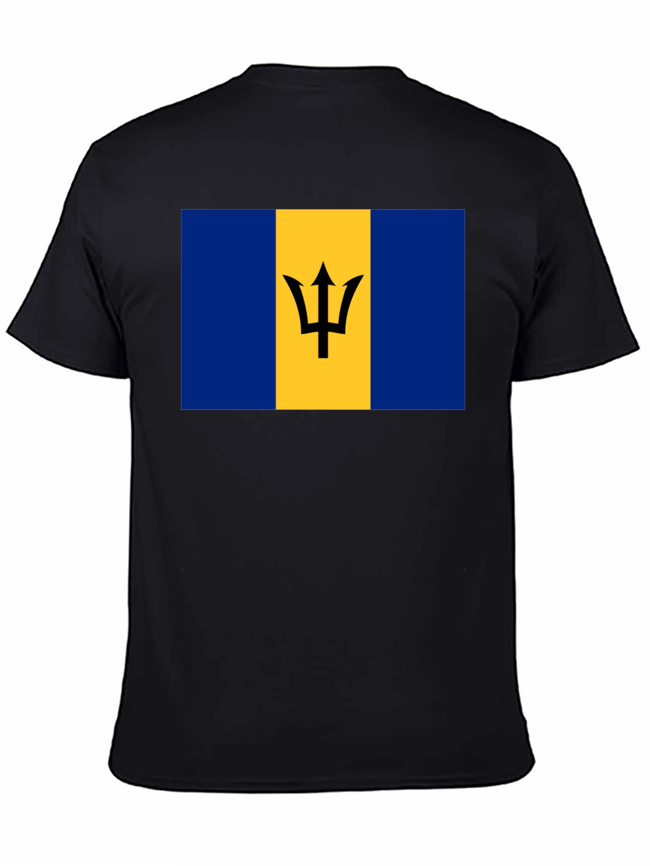 Barbados Flag T-Shirt -  Unisex Crew Neck Tee
