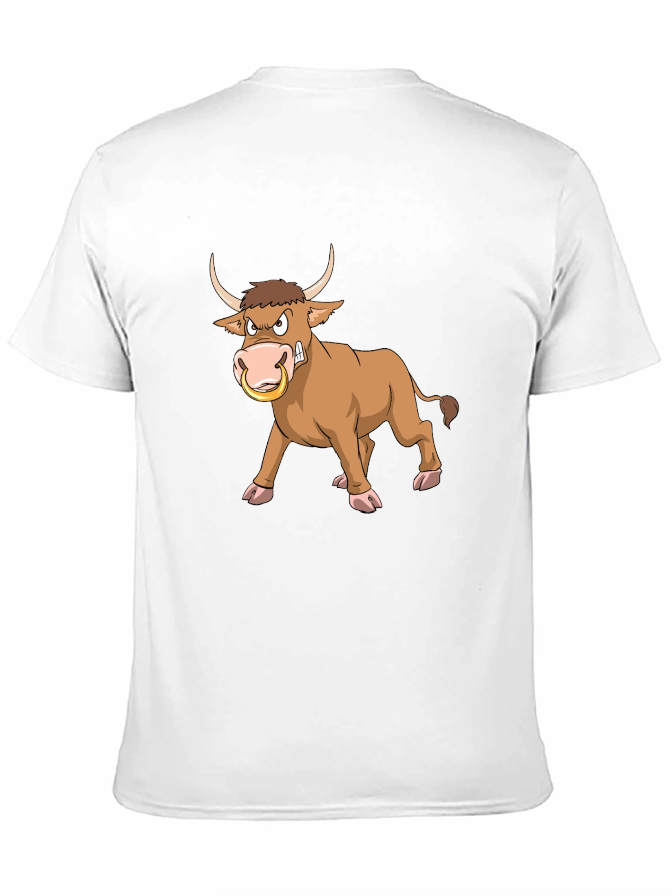 Angry Bull Graphic Tee - Black T-Shirt
