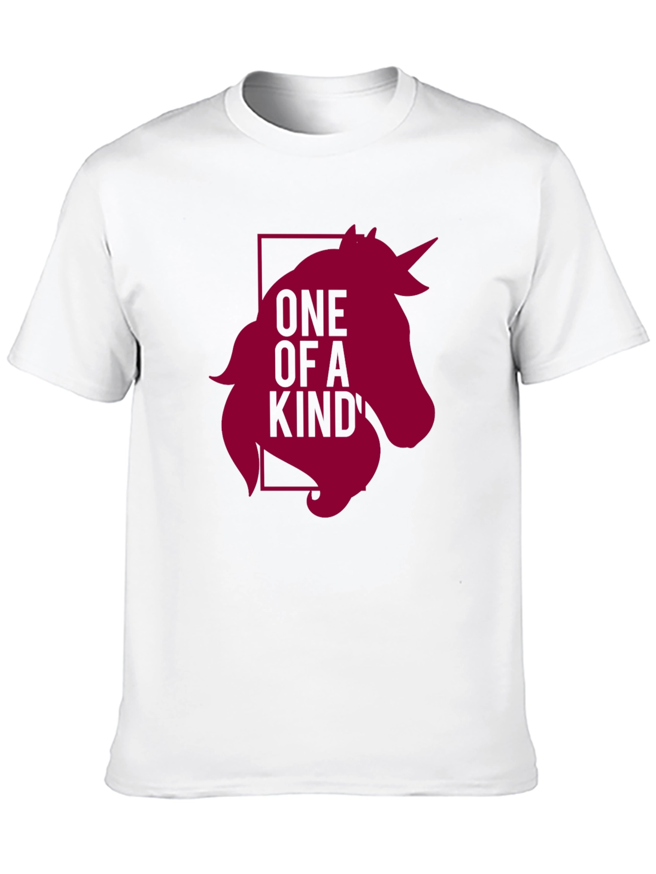 Unique Unicorn Graphic Black T-Shirt