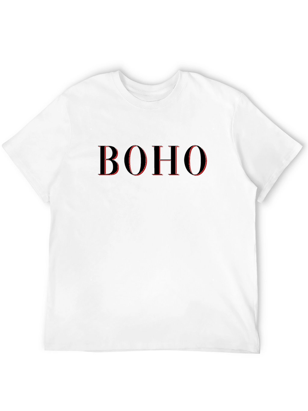 Black Boho Graphic T-Shirt