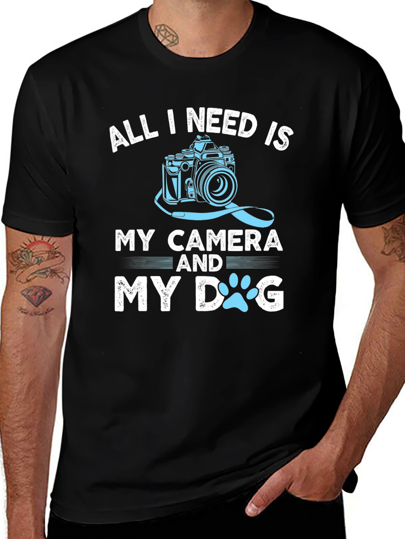 All I Need Is My Camera and My Dog T-Shirt