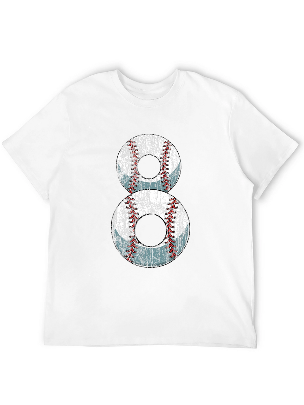 Baseball Number 8 Graphic Tee