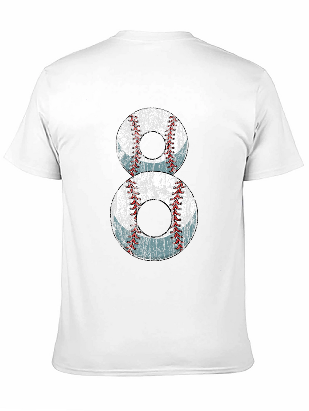 Baseball Number 8 Graphic Tee