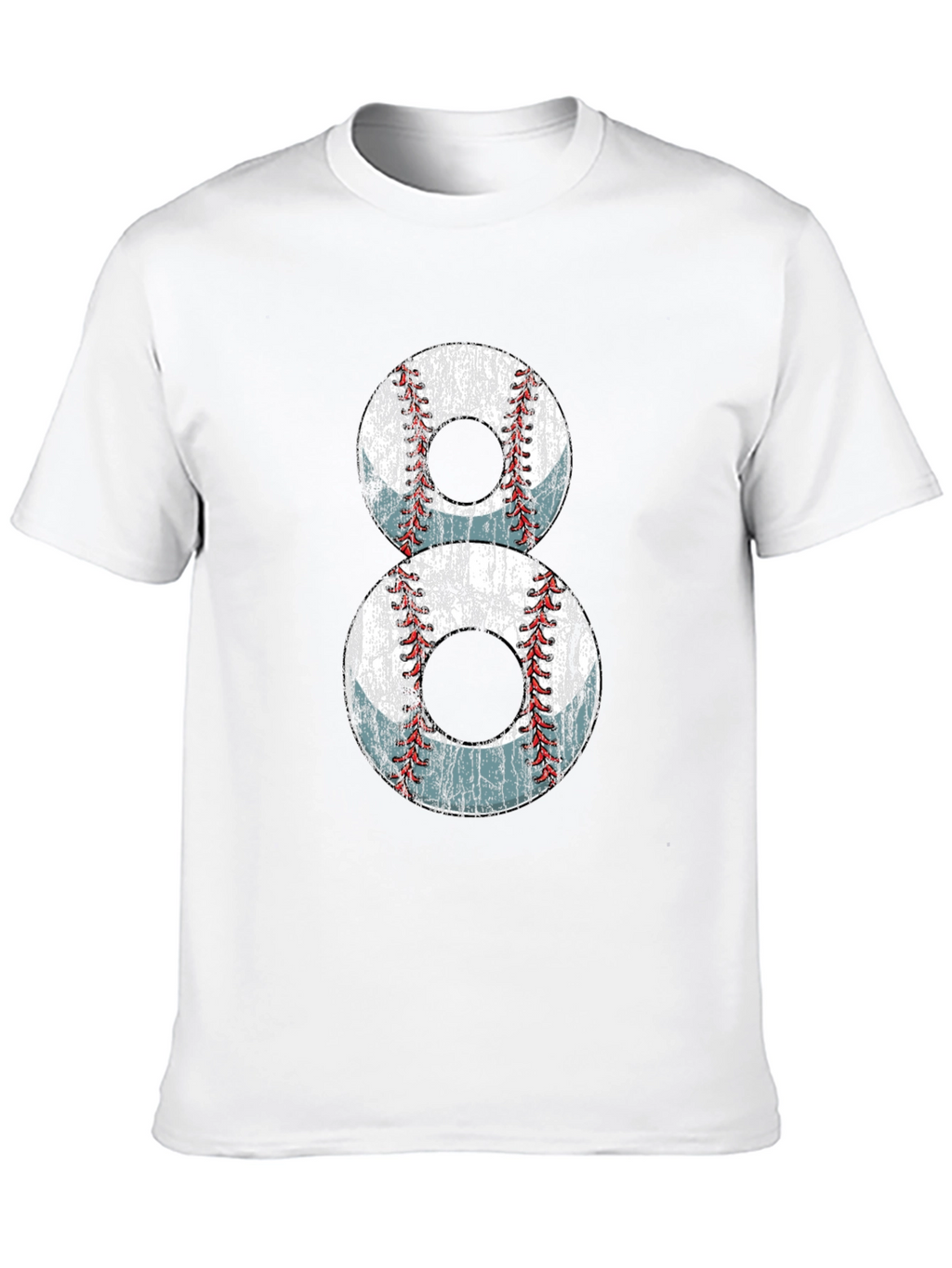Baseball Number 8 Graphic Tee