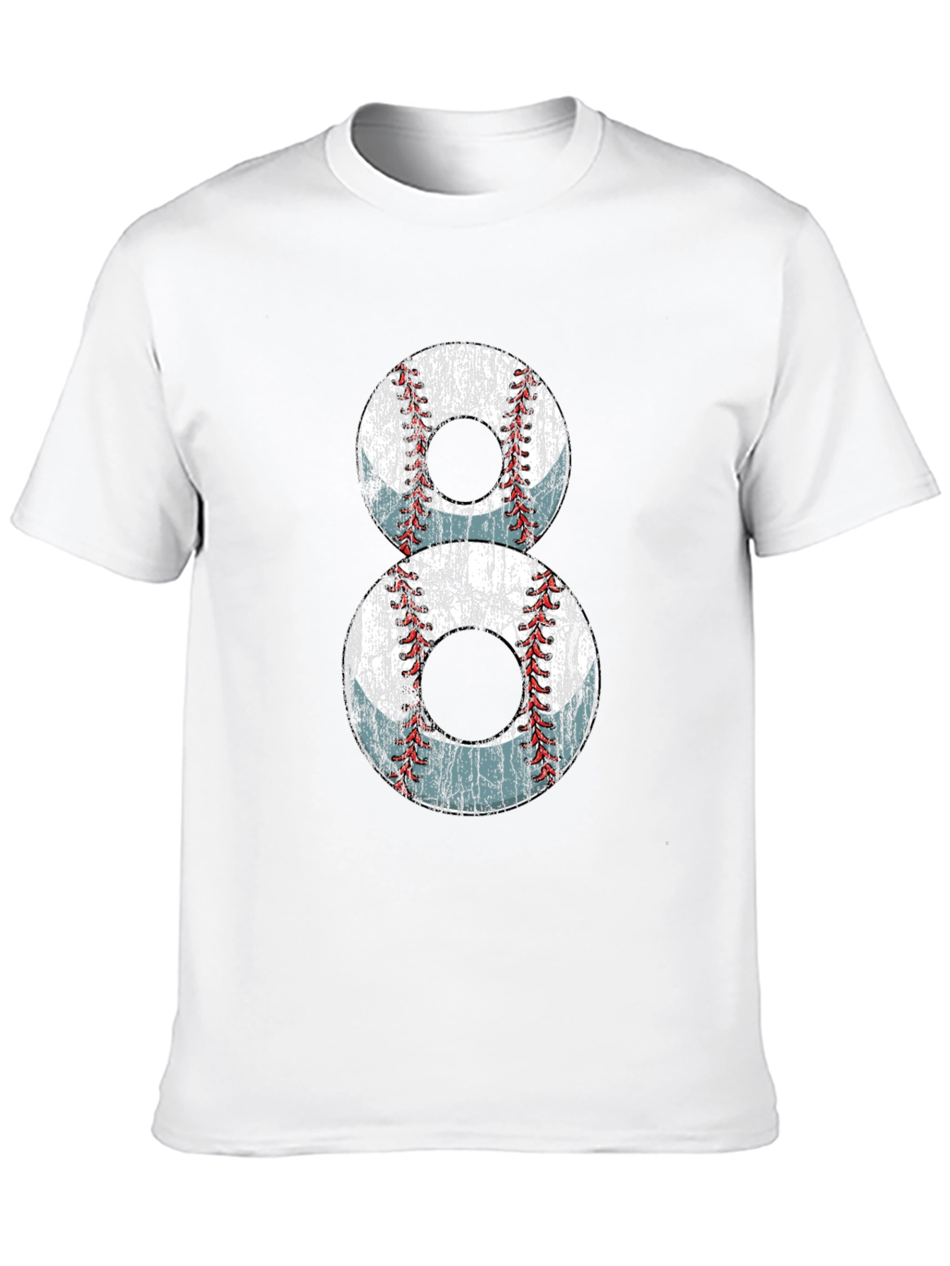 Baseball Number 8 Graphic Tee