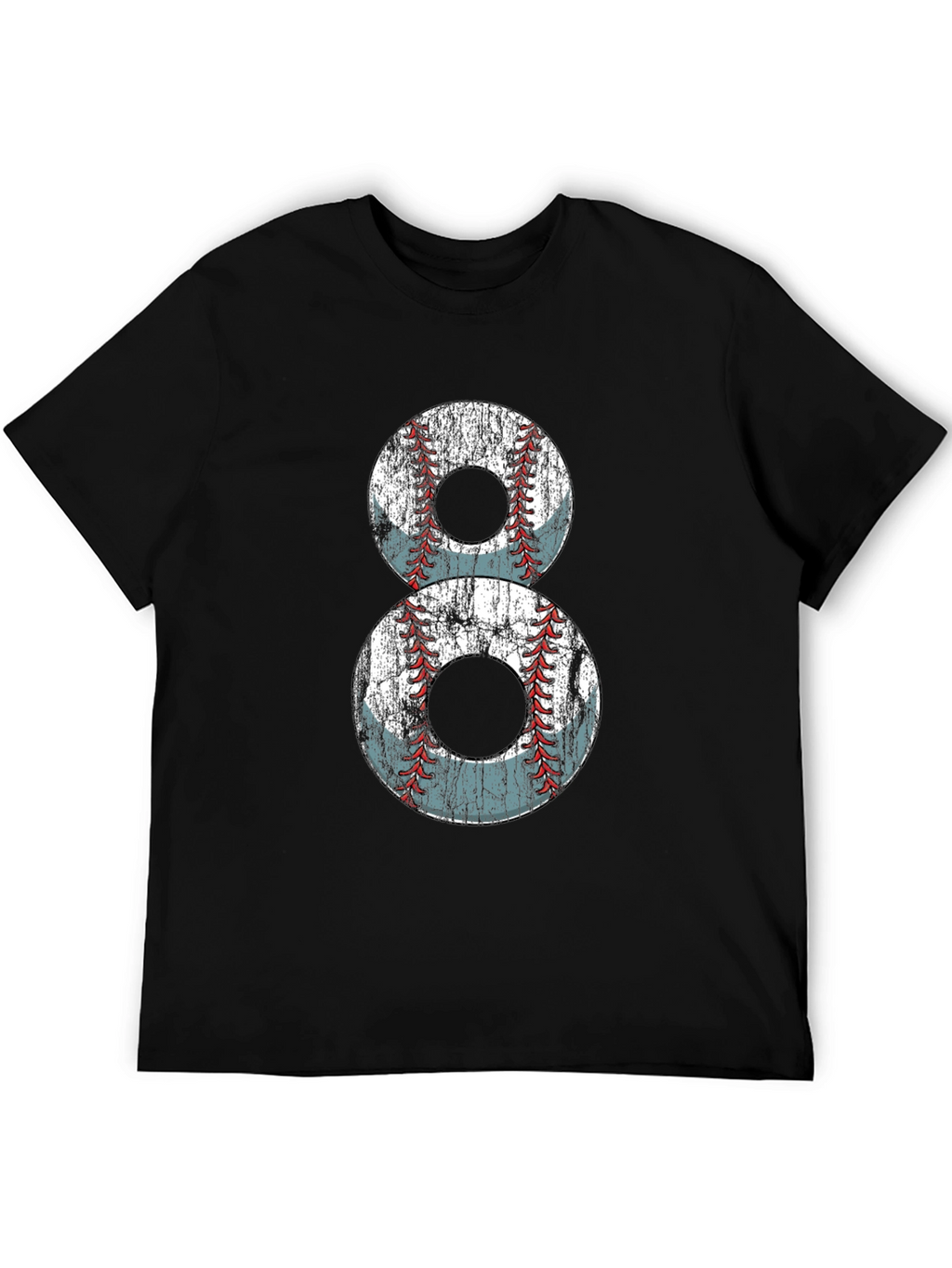 Baseball Number 8 Graphic Tee