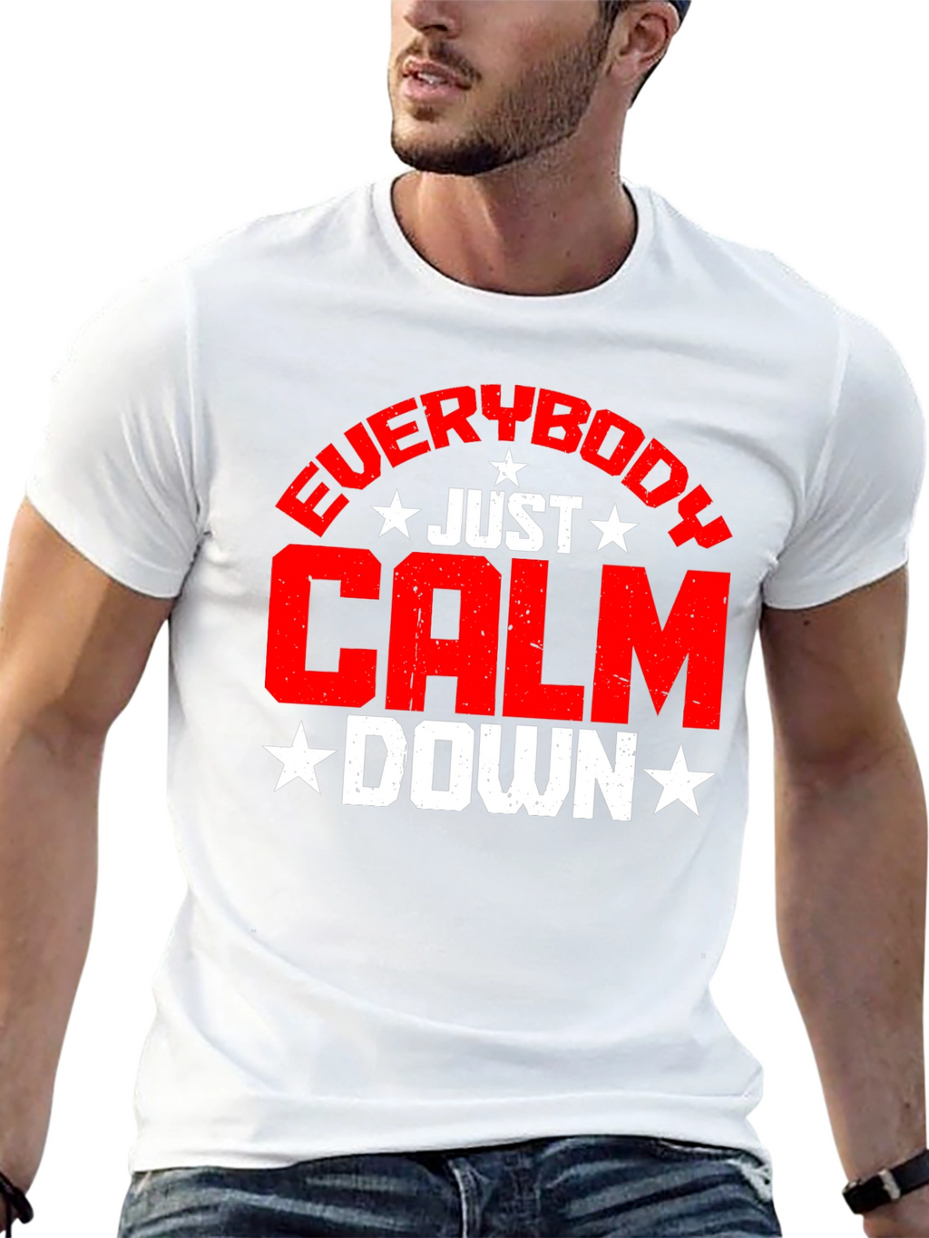 Just Calm Down Graphic Tee