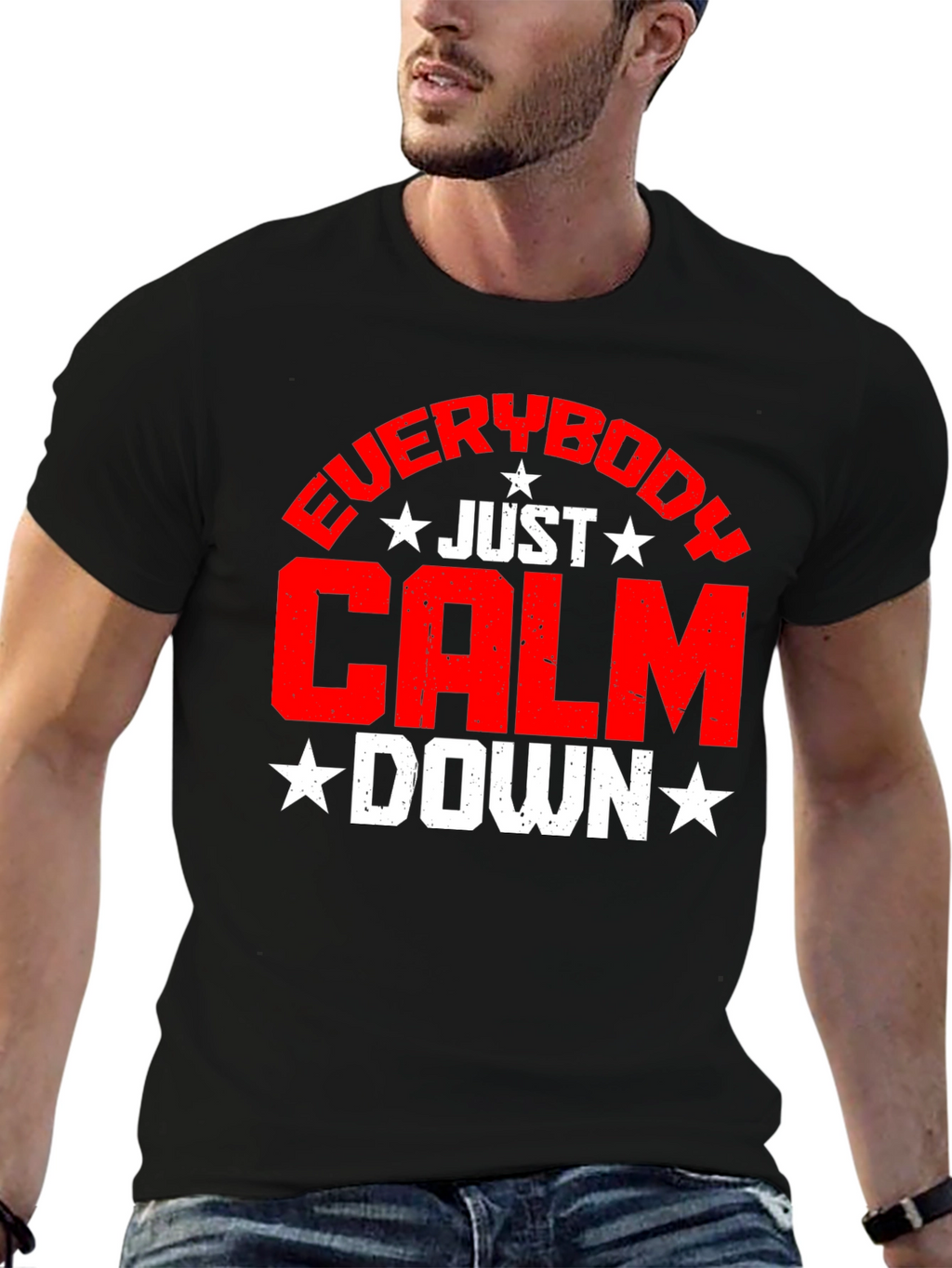 Just Calm Down Graphic Tee