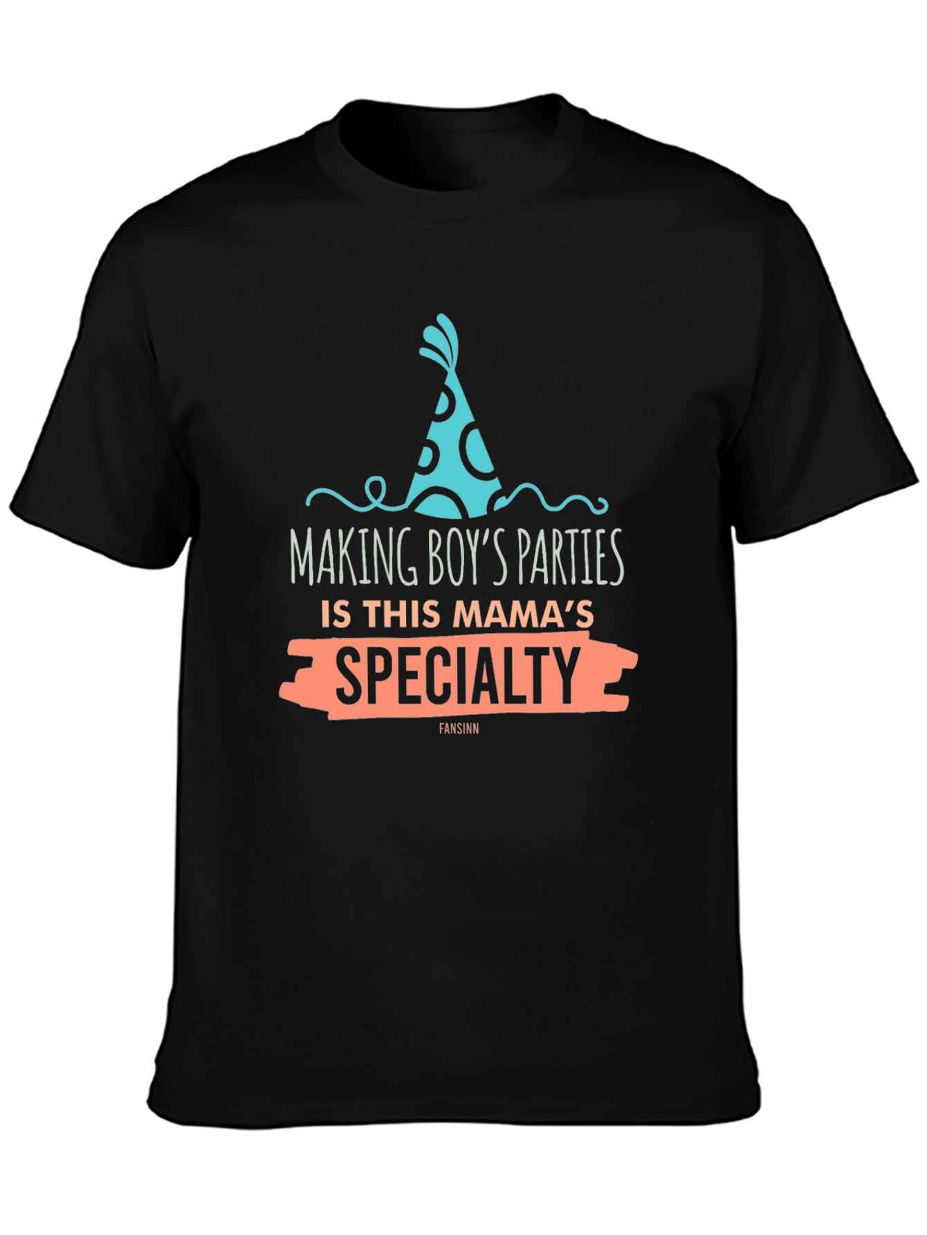 Mamas Specialty Birthday T-Shirt - Black Graphic Tee