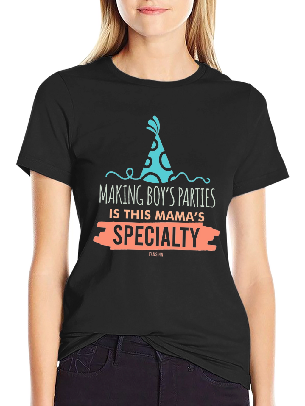 Mamas Specialty Birthday T-Shirt - Black Graphic Tee