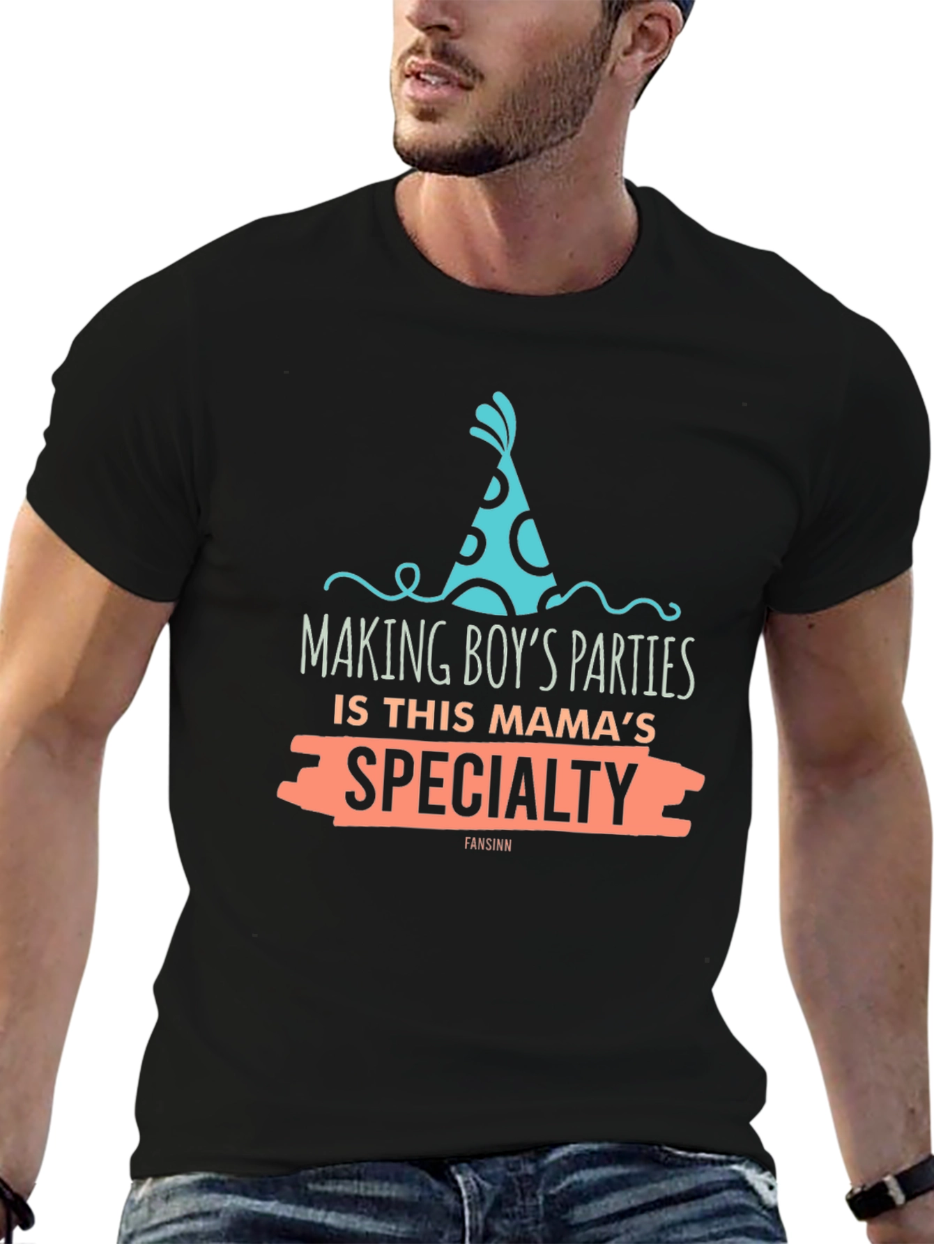 Mamas Specialty Birthday T-Shirt - Black Graphic Tee