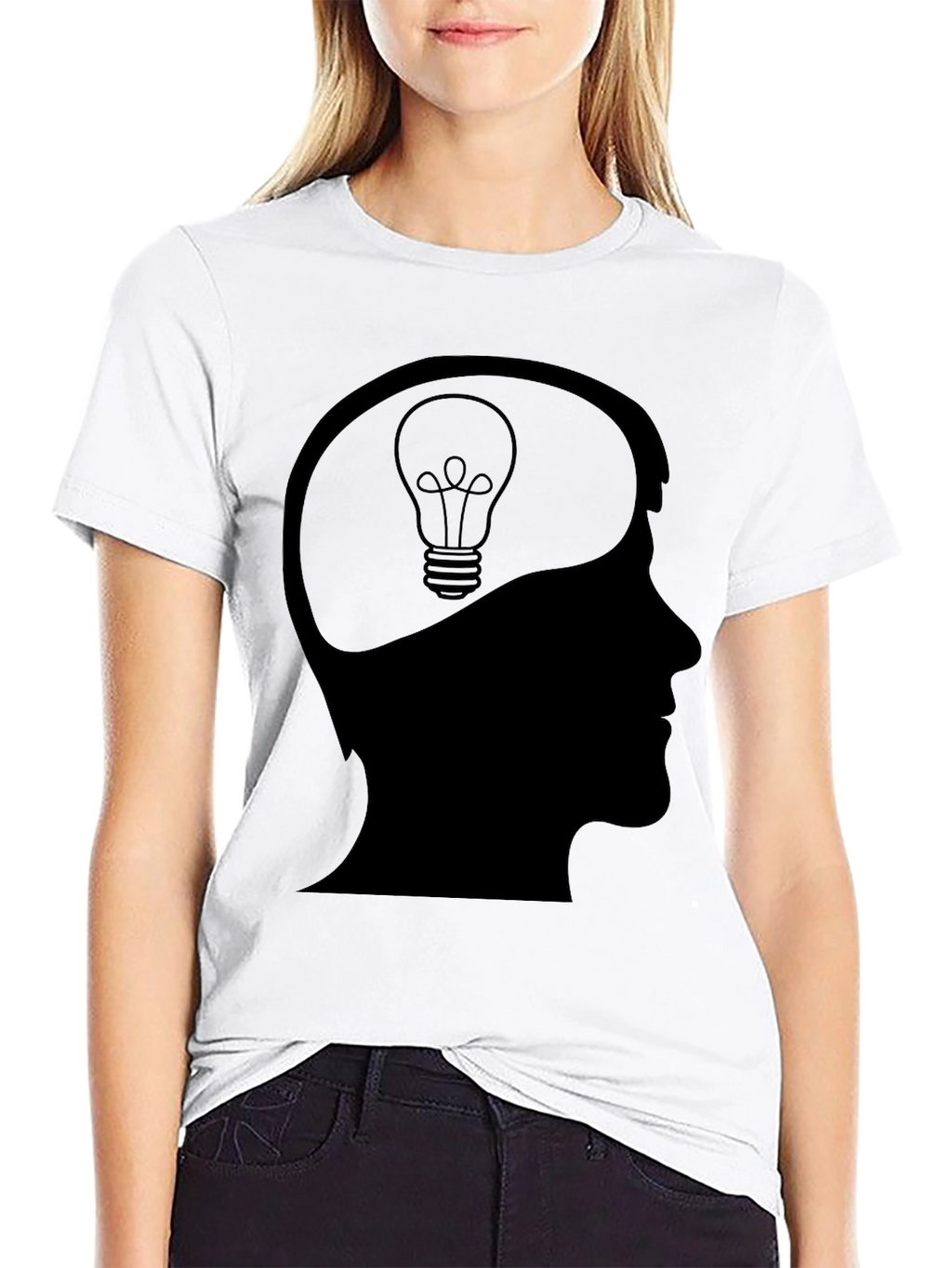 Black Idea Graphic T-Shirt