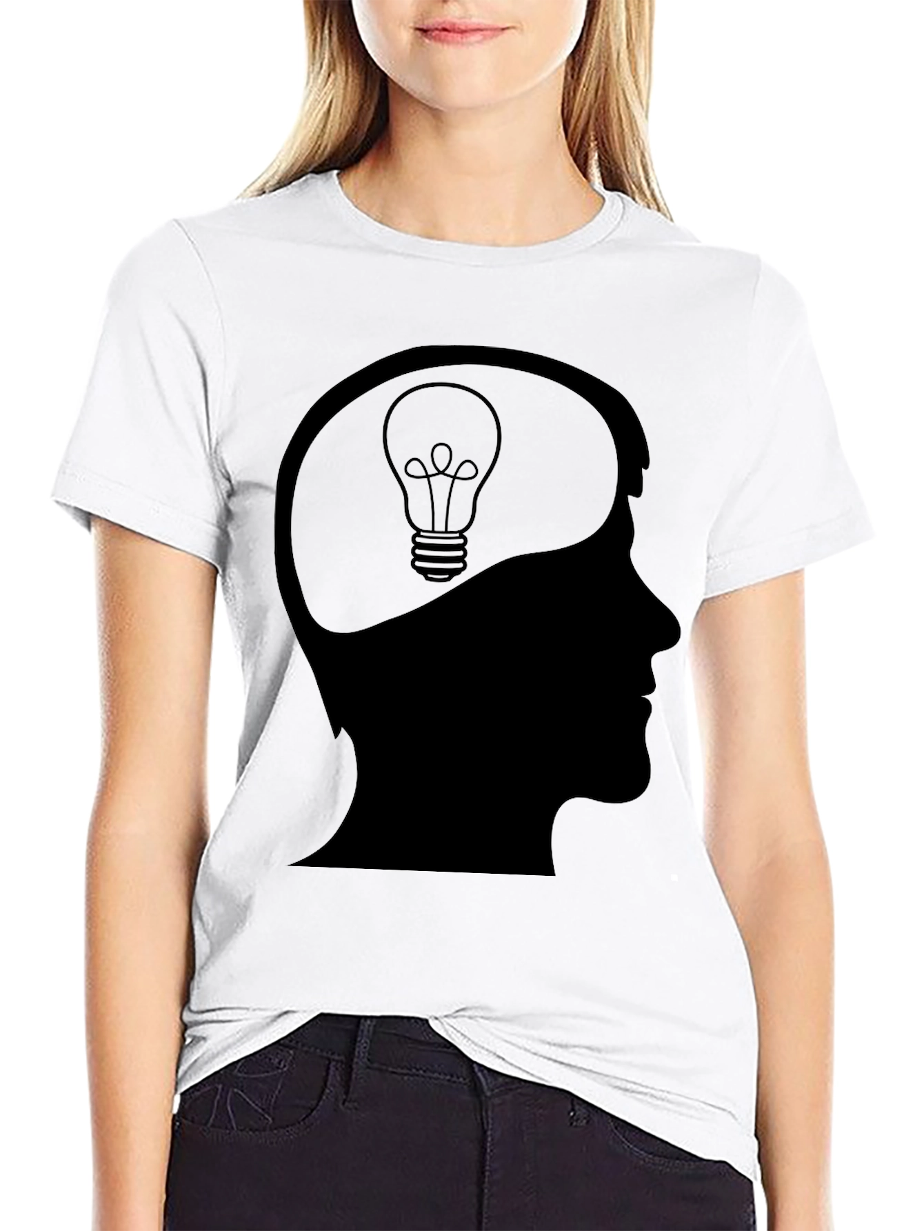Black Idea Graphic T-Shirt
