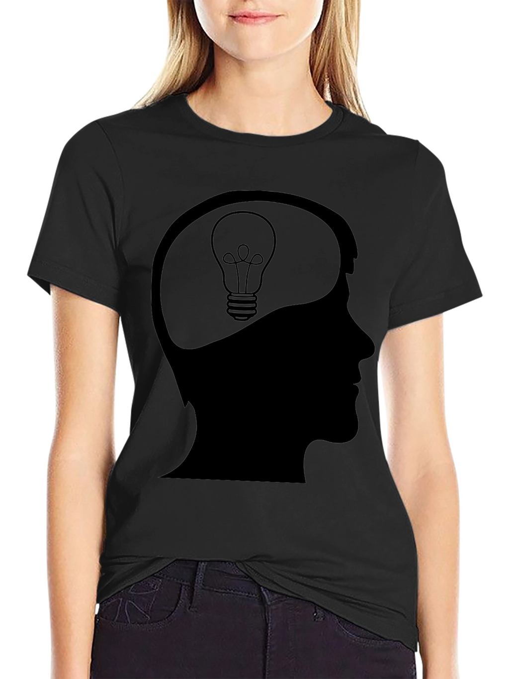 Black Idea Graphic T-Shirt