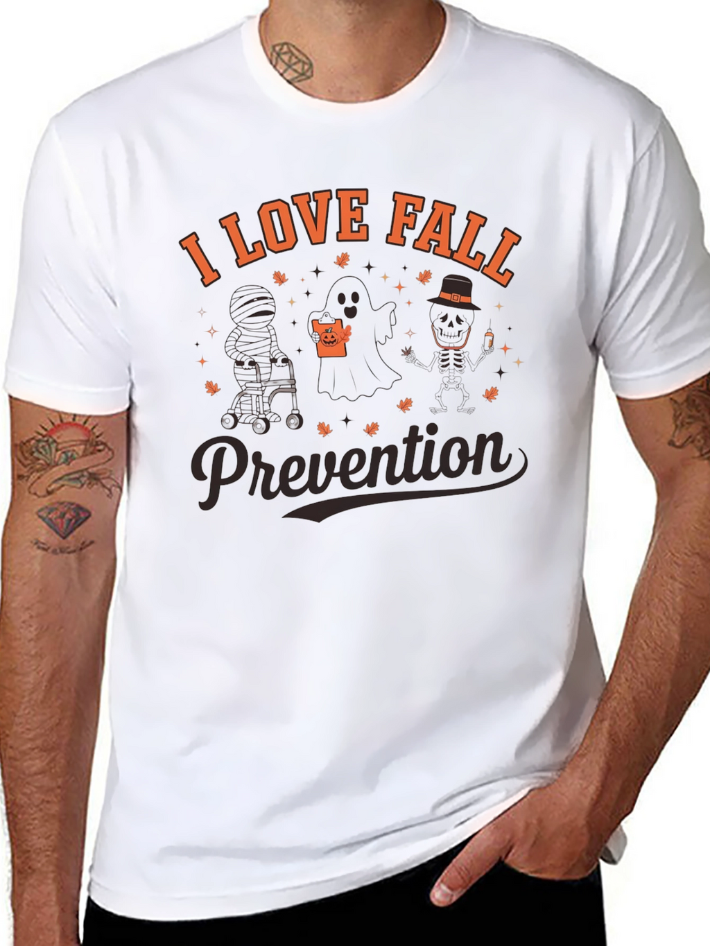 I Love Fall Prevention T-Shirt