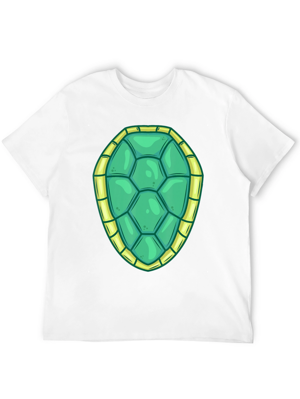 Turtle Shell Graphic Tee - Fun Costume T-Shirt