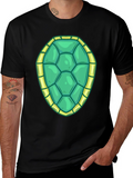 Turtle Shell Graphic Tee - Fun Costume T-Shirt