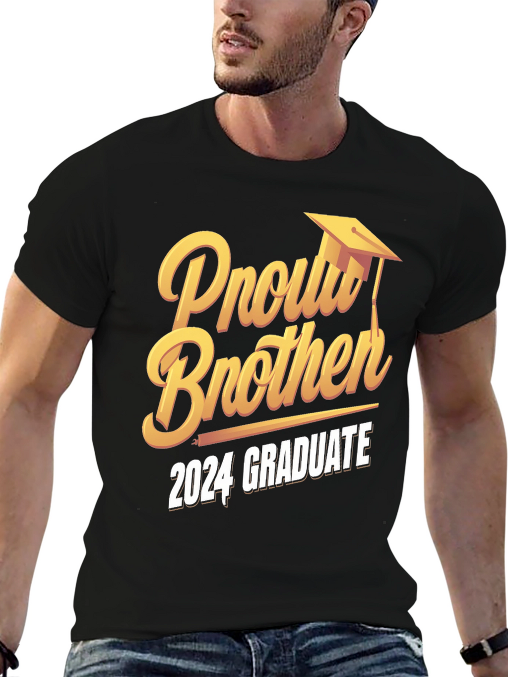 Proud Brother 2024 Graduate T-Shirt