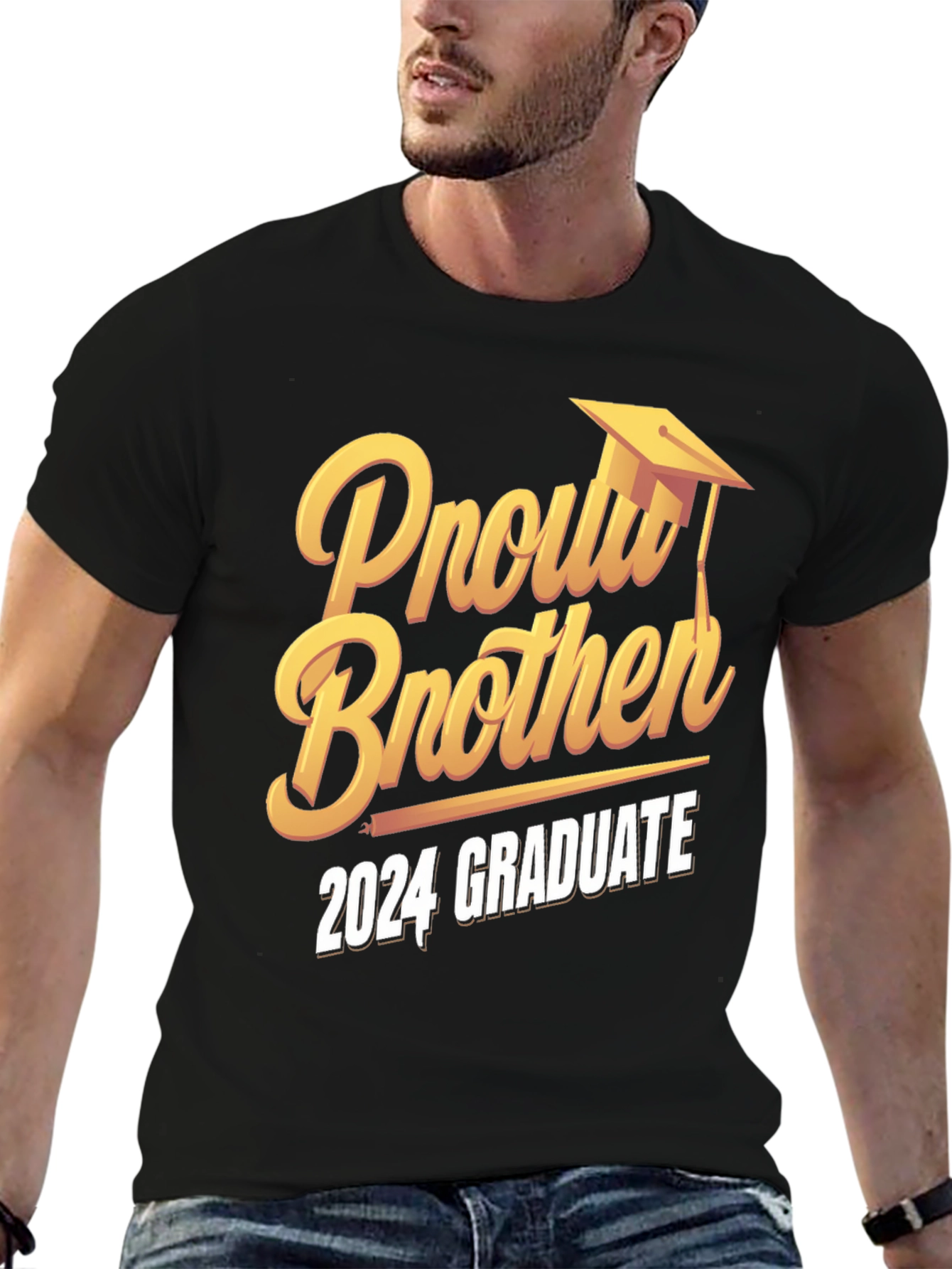 Proud Brother 2024 Graduate T-Shirt